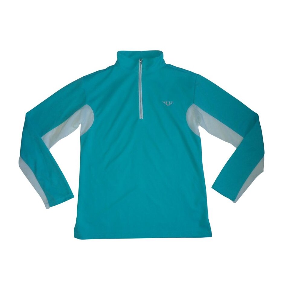 TuffRider Women's Ventilated Technical Long‎ Sleeve Equestrian Shirt with Mesh M